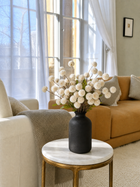 White Dandelion Faux Floral Arrangement