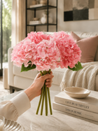 Blush Pink Hydrangea Faux Floral Arrangement