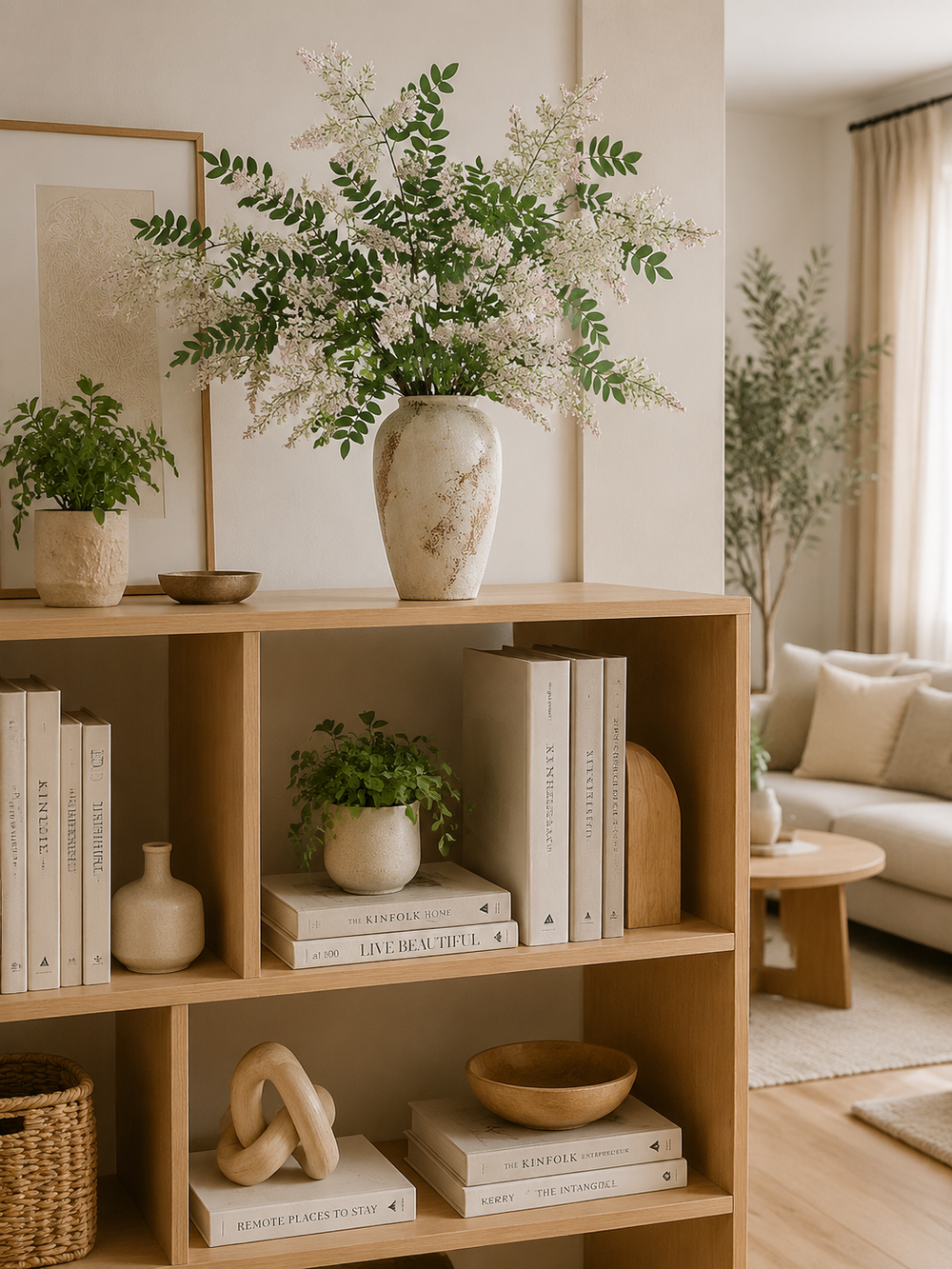 Entryway floral inspiration