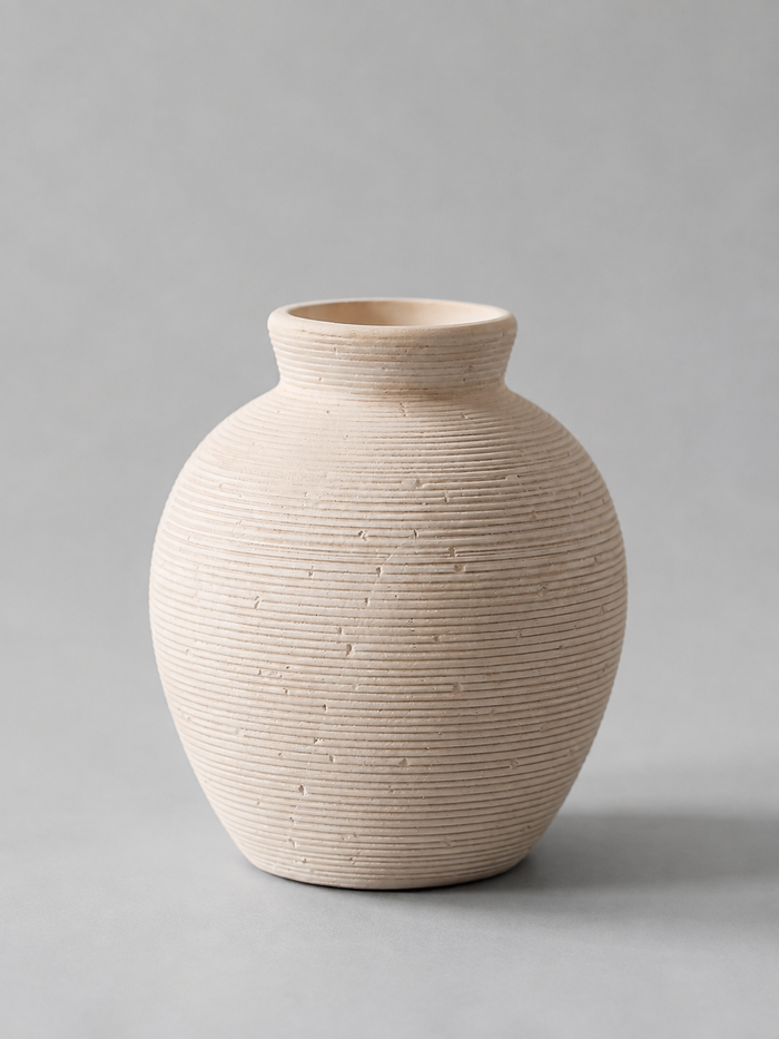 Artisan Textured Ceramic Vase