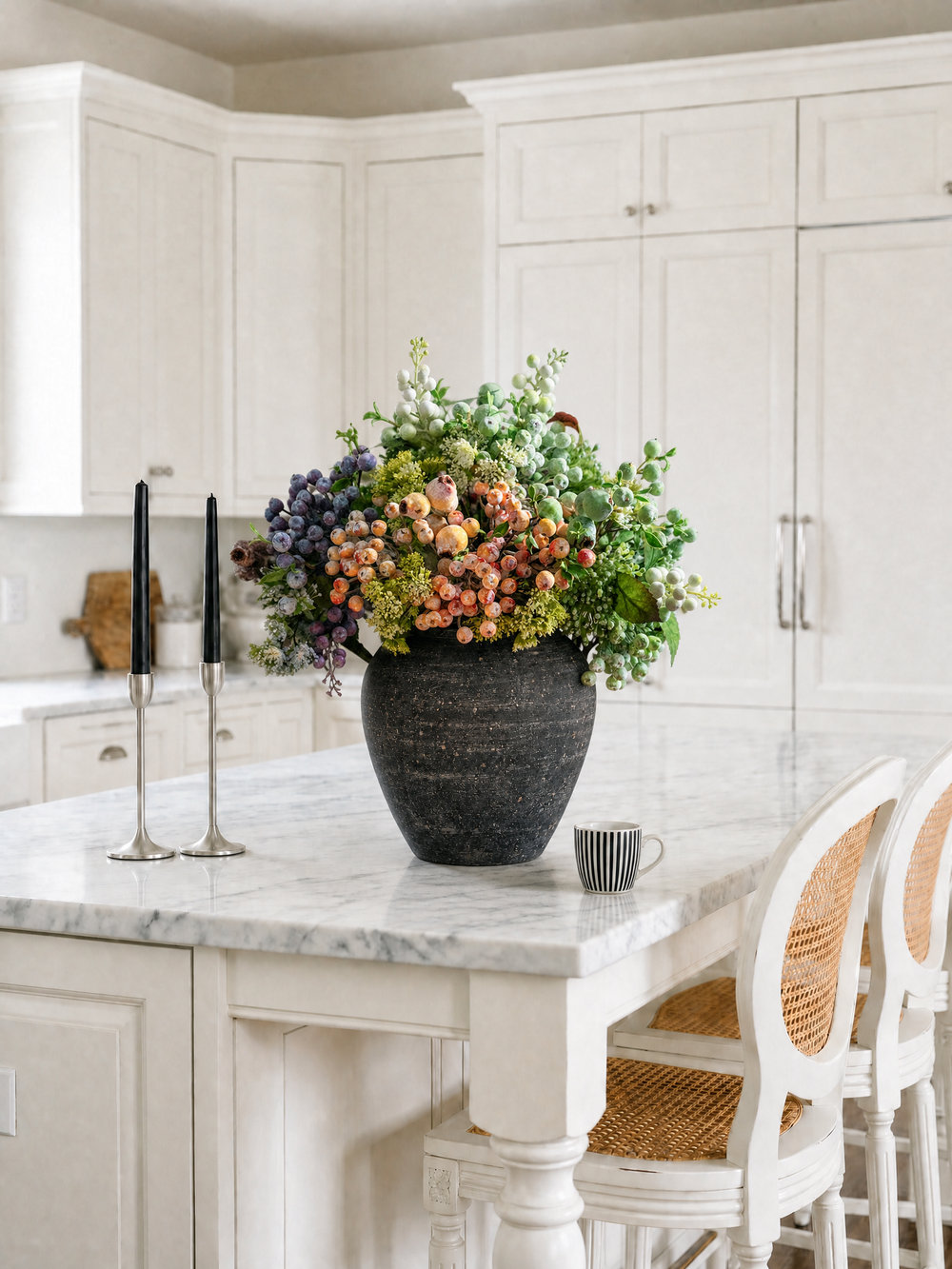 Dining table floral inspiration