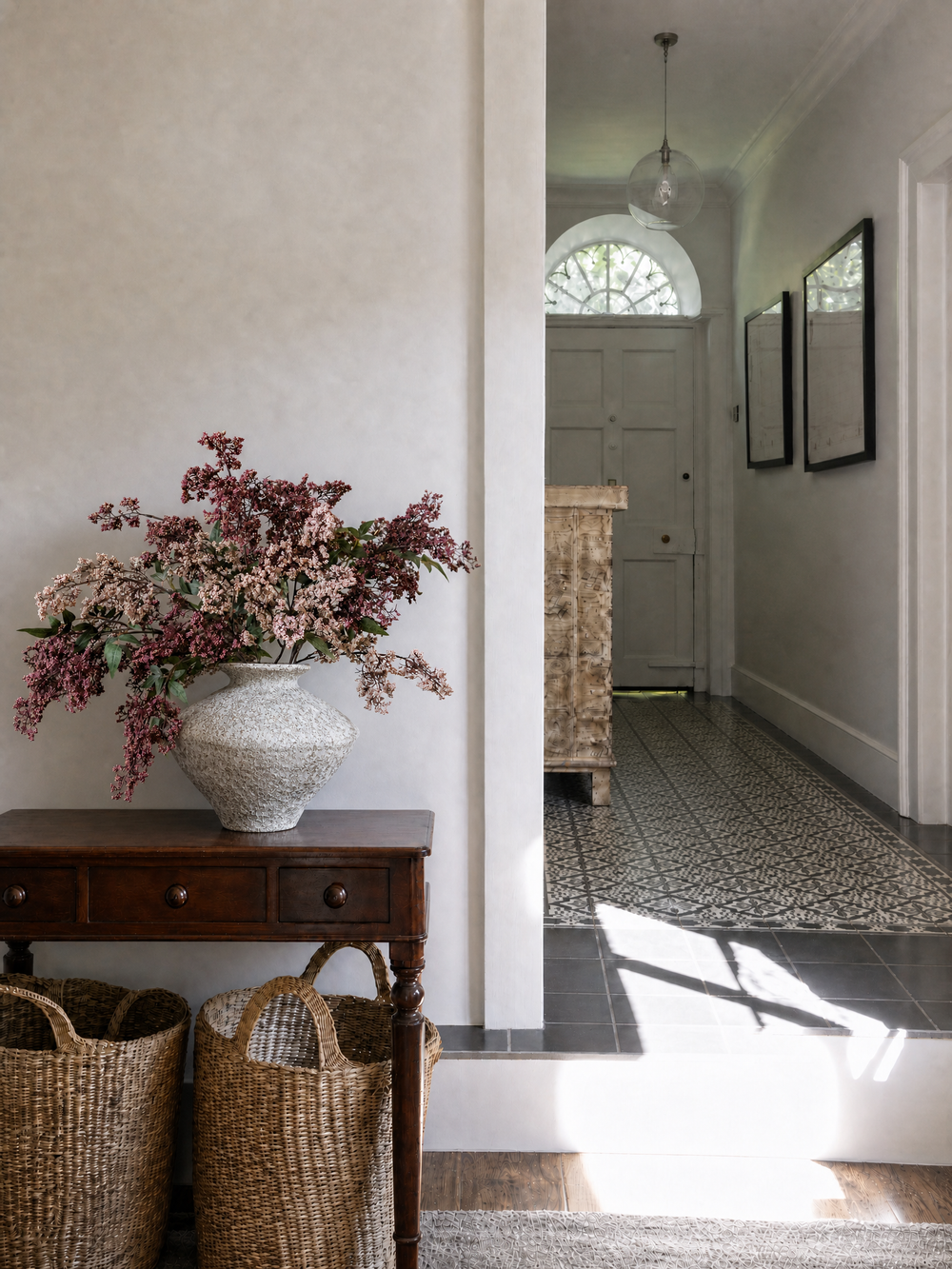 Entryway floral inspiration