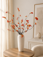 Autumn Red Maple Faux Greenery Arrangement