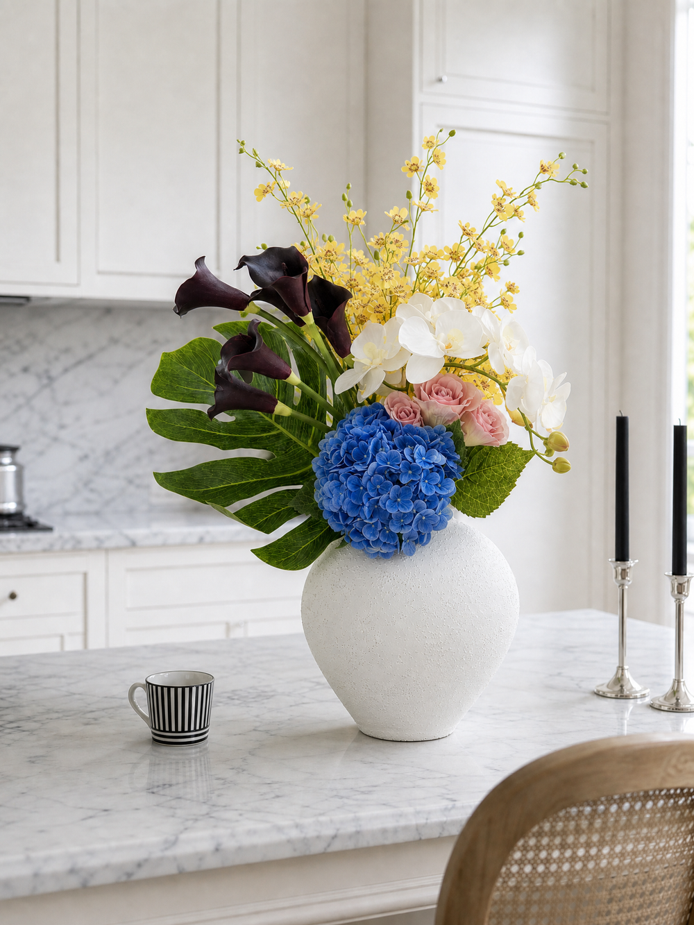 Dining table floral inspiration