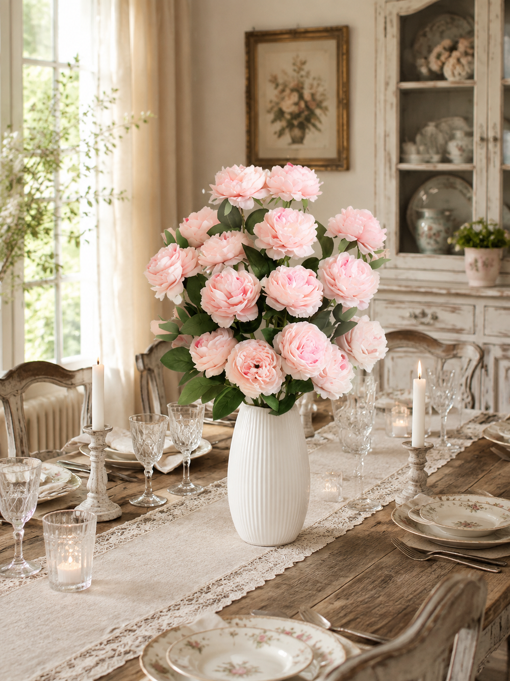 Dining table floral inspiration