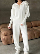 Casual Lounge Hoodie Set