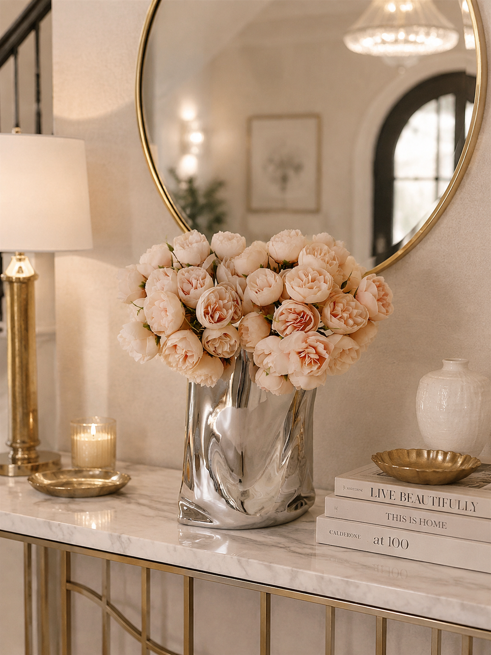 Entryway floral inspiration