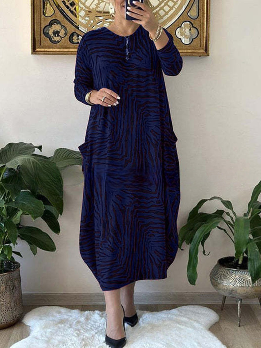 Chic Leopard Print Maxi Dress
