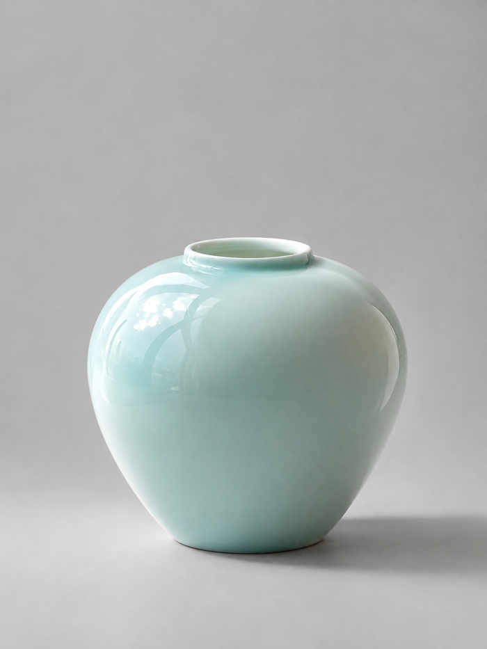 Cobalt Blue Ceramic Vase