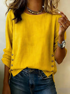 Effortless Cotton-Linen Layering Top