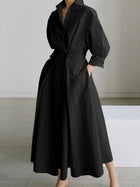 Effortless Elegance V-Neck Essential Dress