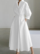 Effortless Elegance V-Neck Essential Dress