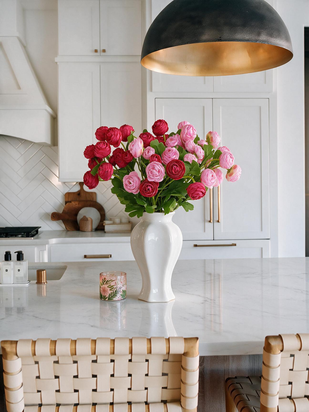 Dining table floral inspiration