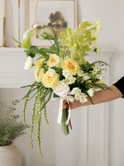 Garden Style Faux Floral Arrangement