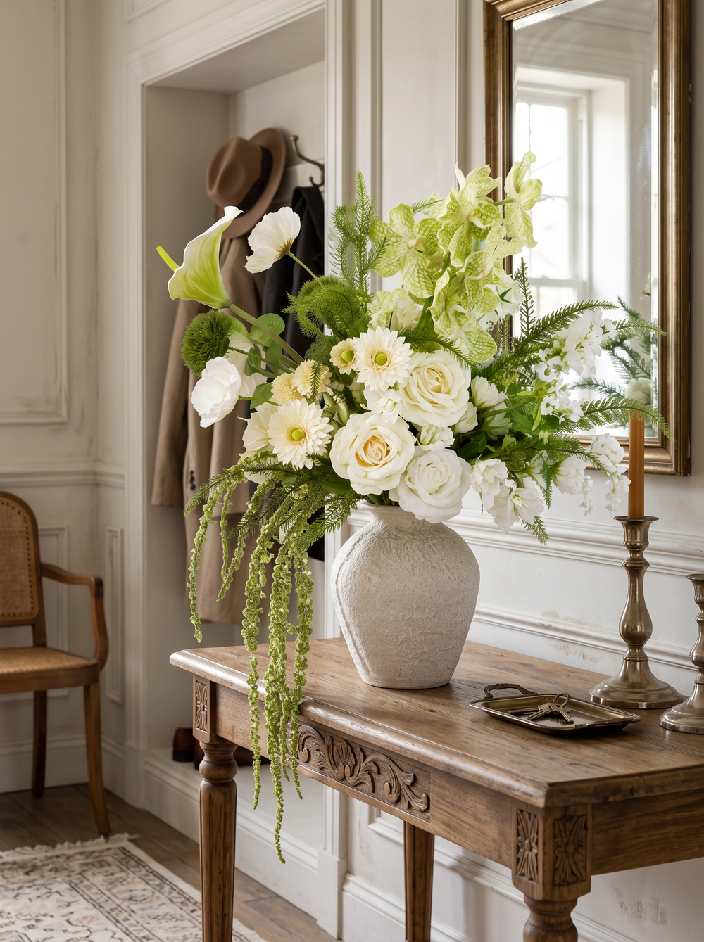 Entryway floral inspiration