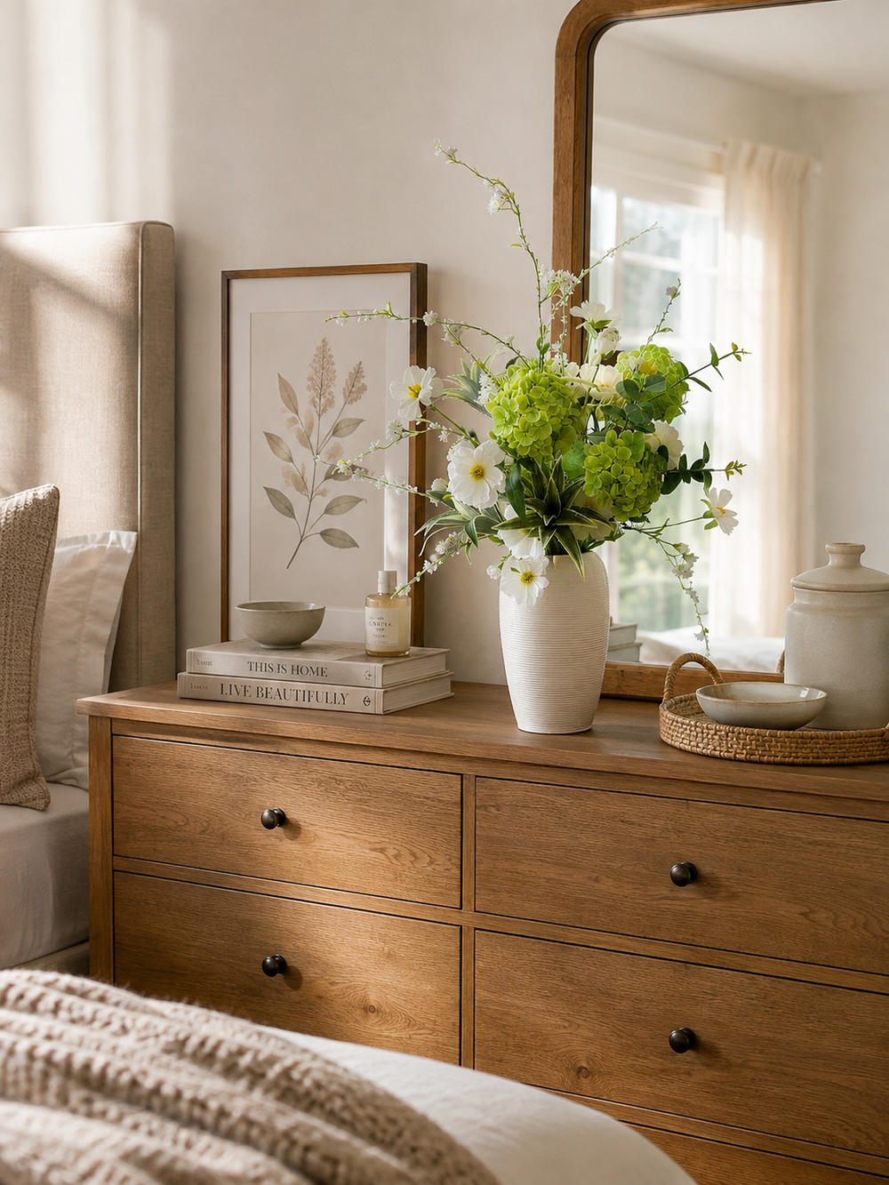 Bedroom floral inspiration