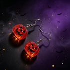 Halloween Glow-in-the-Dark Pumpkin Earrings