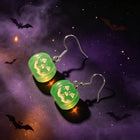 Halloween Glow-in-the-Dark Pumpkin Earrings