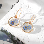Handmade Blue Forget-Me-Not Earrings