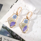 Handmade Blue Forget-Me-Not Earrings