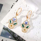 Handmade Blue Forget-Me-Not Earrings