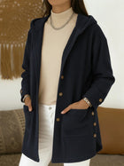 Hooded Corduroy Jacket