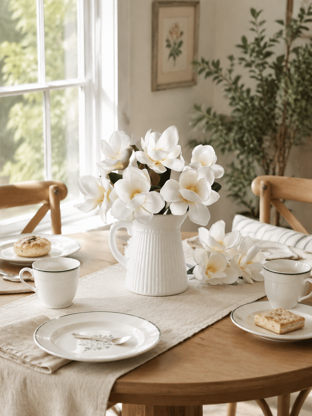 Dining table floral inspiration