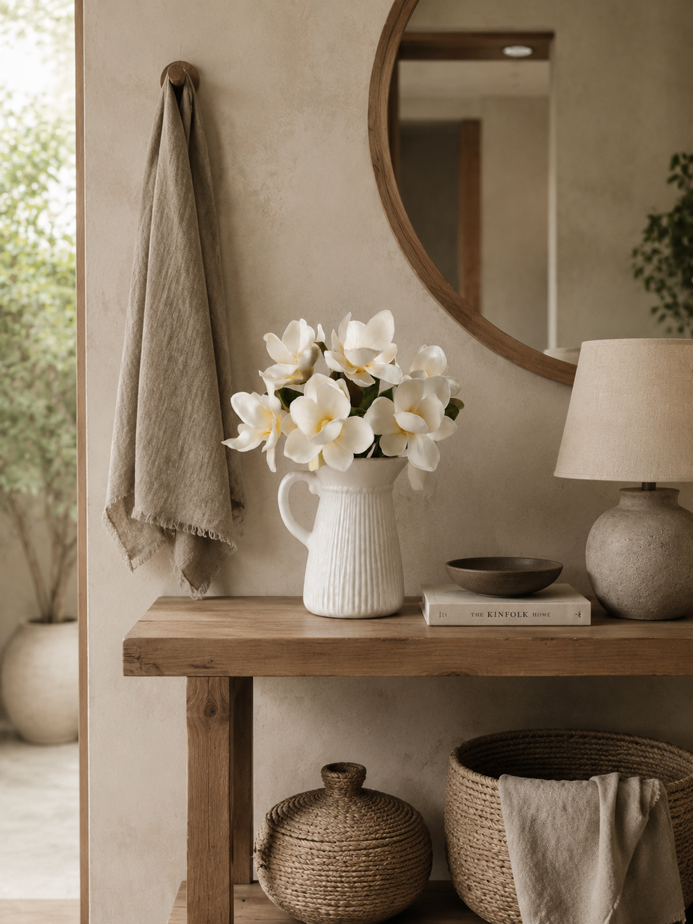 Entryway floral inspiration
