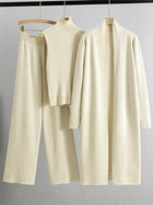 Luxury Three-Piece Knitwear Set