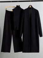 Luxury Three-Piece Knitwear Set