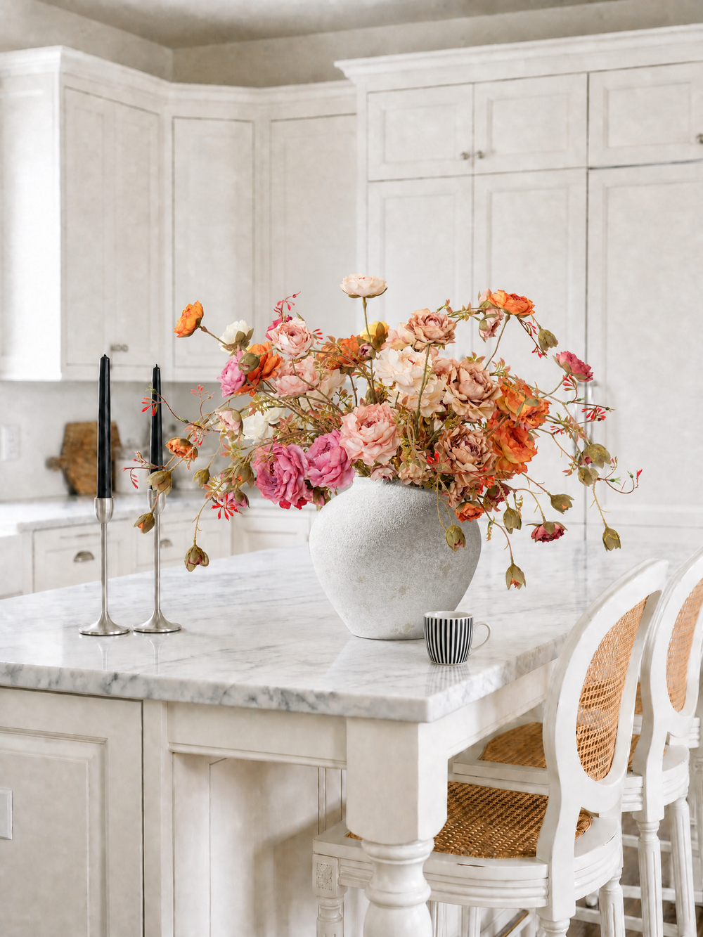Dining table floral inspiration