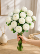 Natural White Ranunculus Faux Floral Arrangement