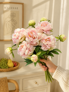 Pink Phoenix Peony Faux Floral Arrangement