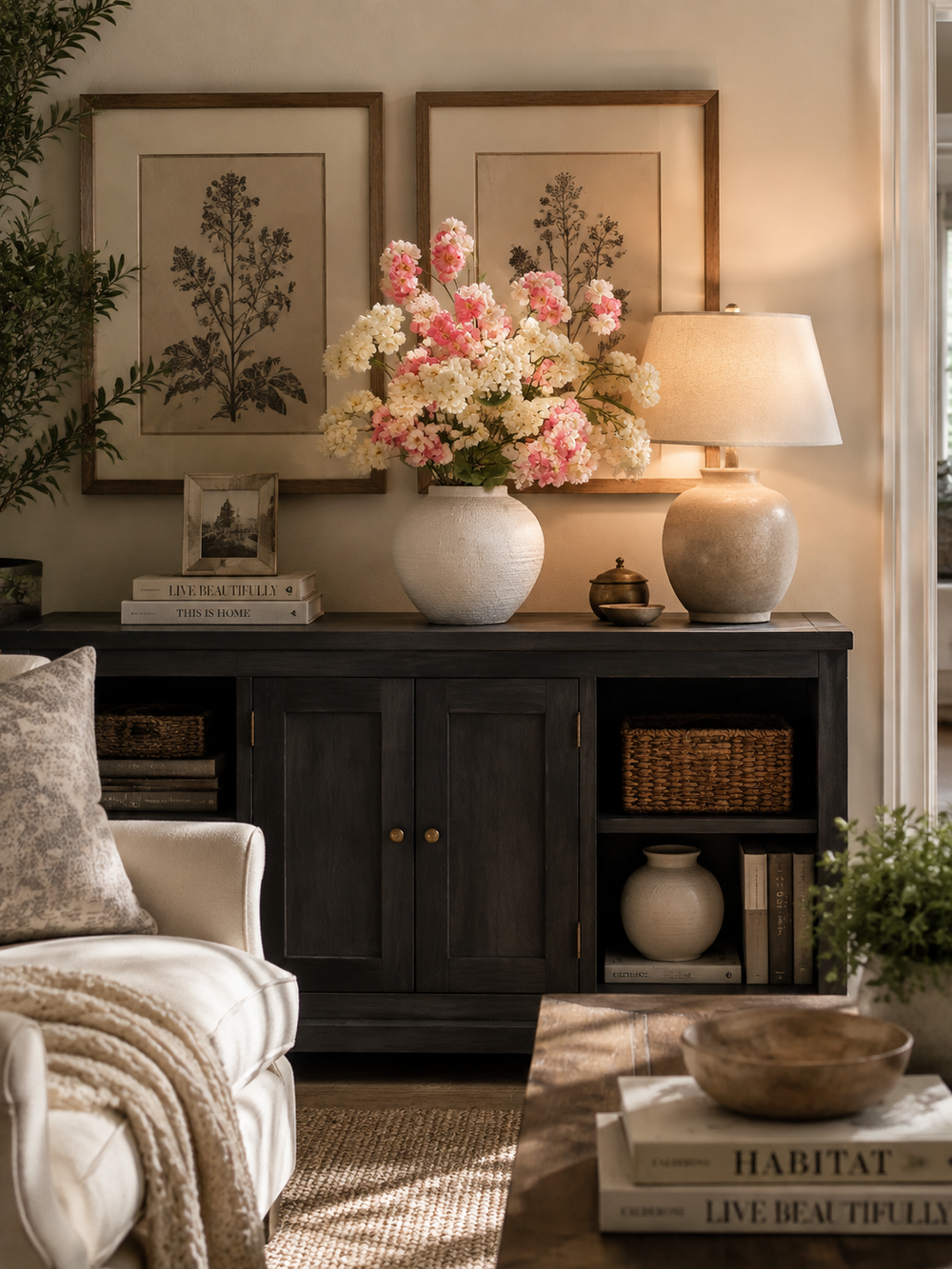 Living Room floral inspiration