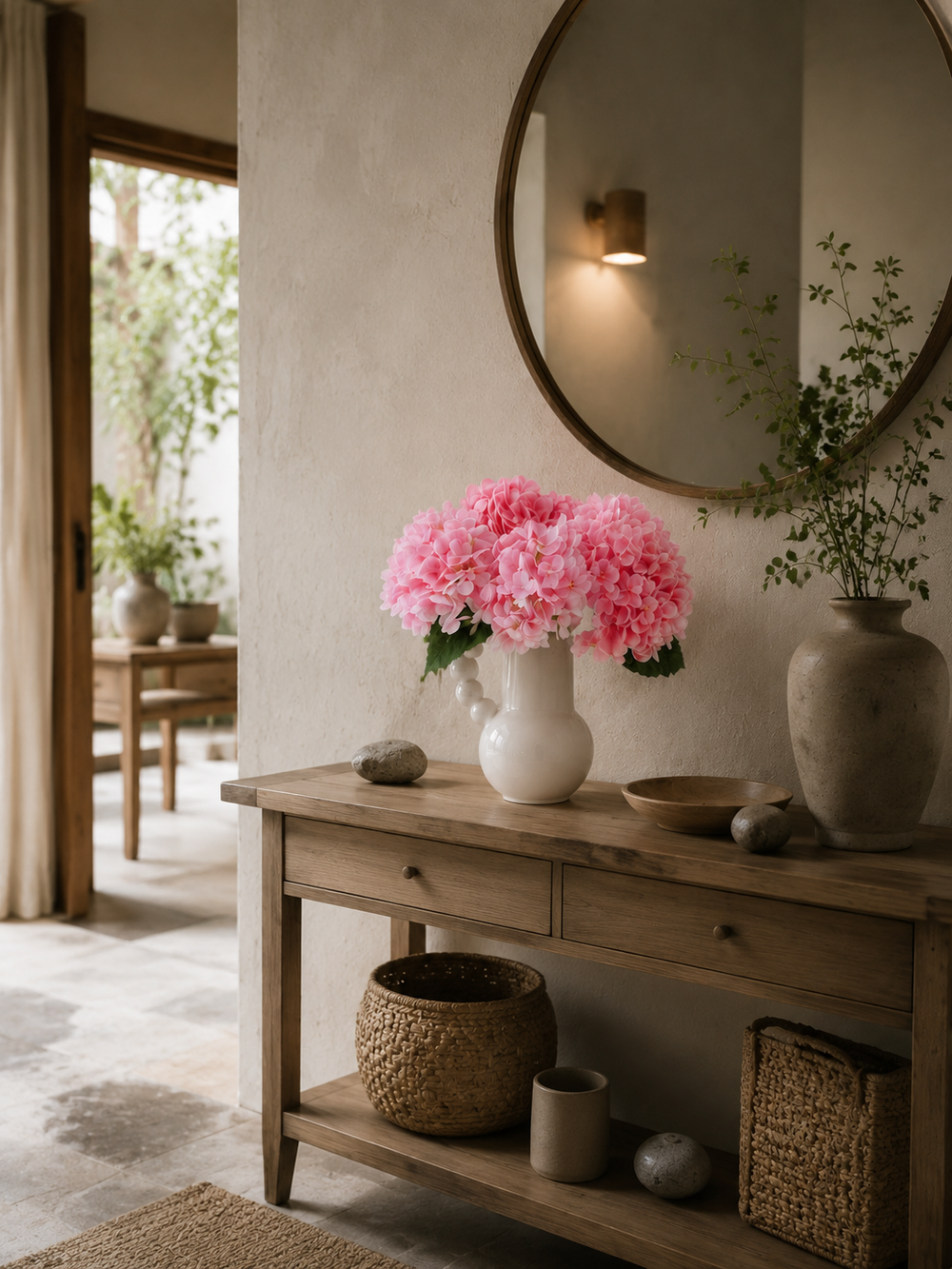 Entryway floral inspiration