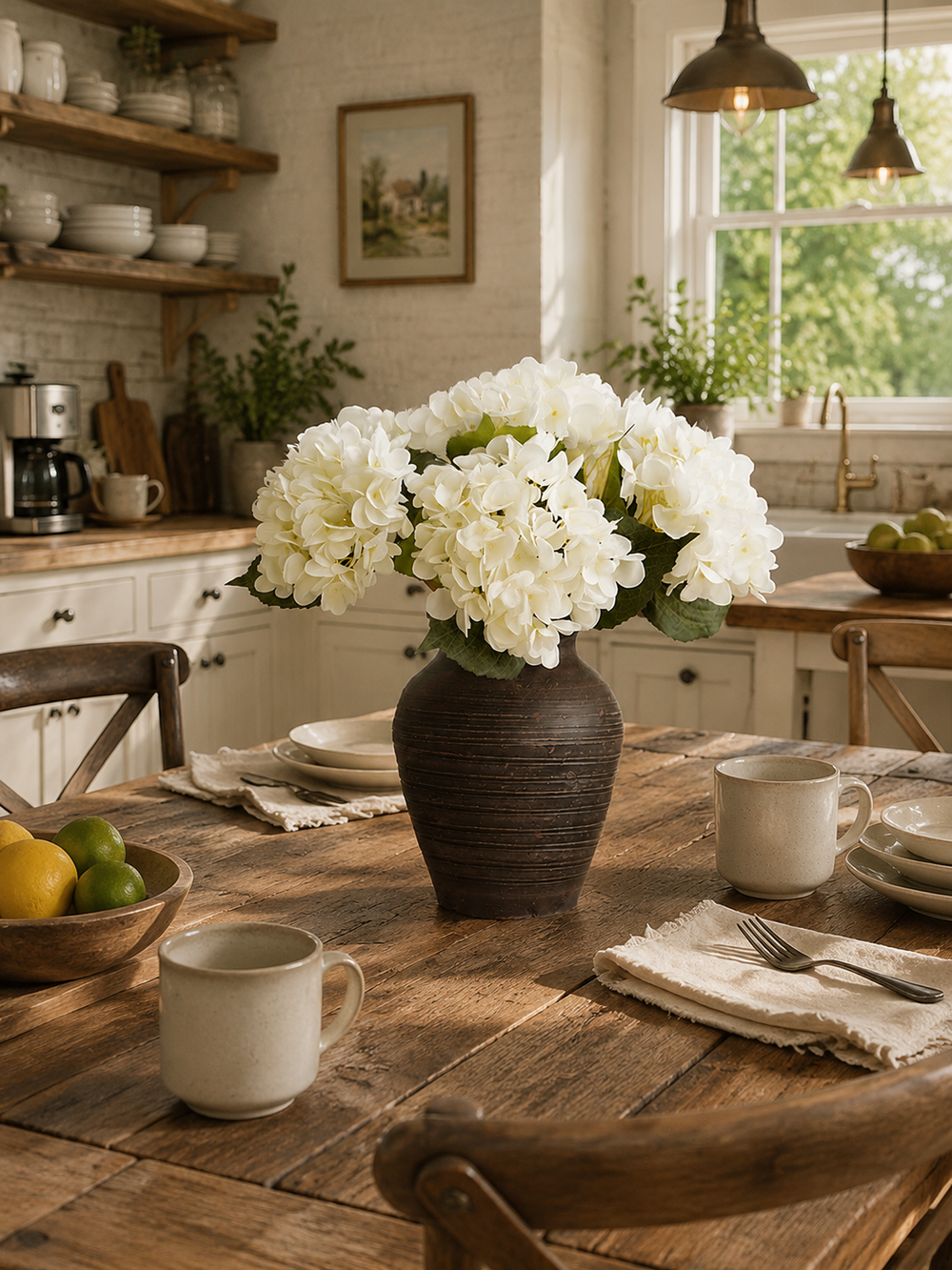 Dining table floral inspiration