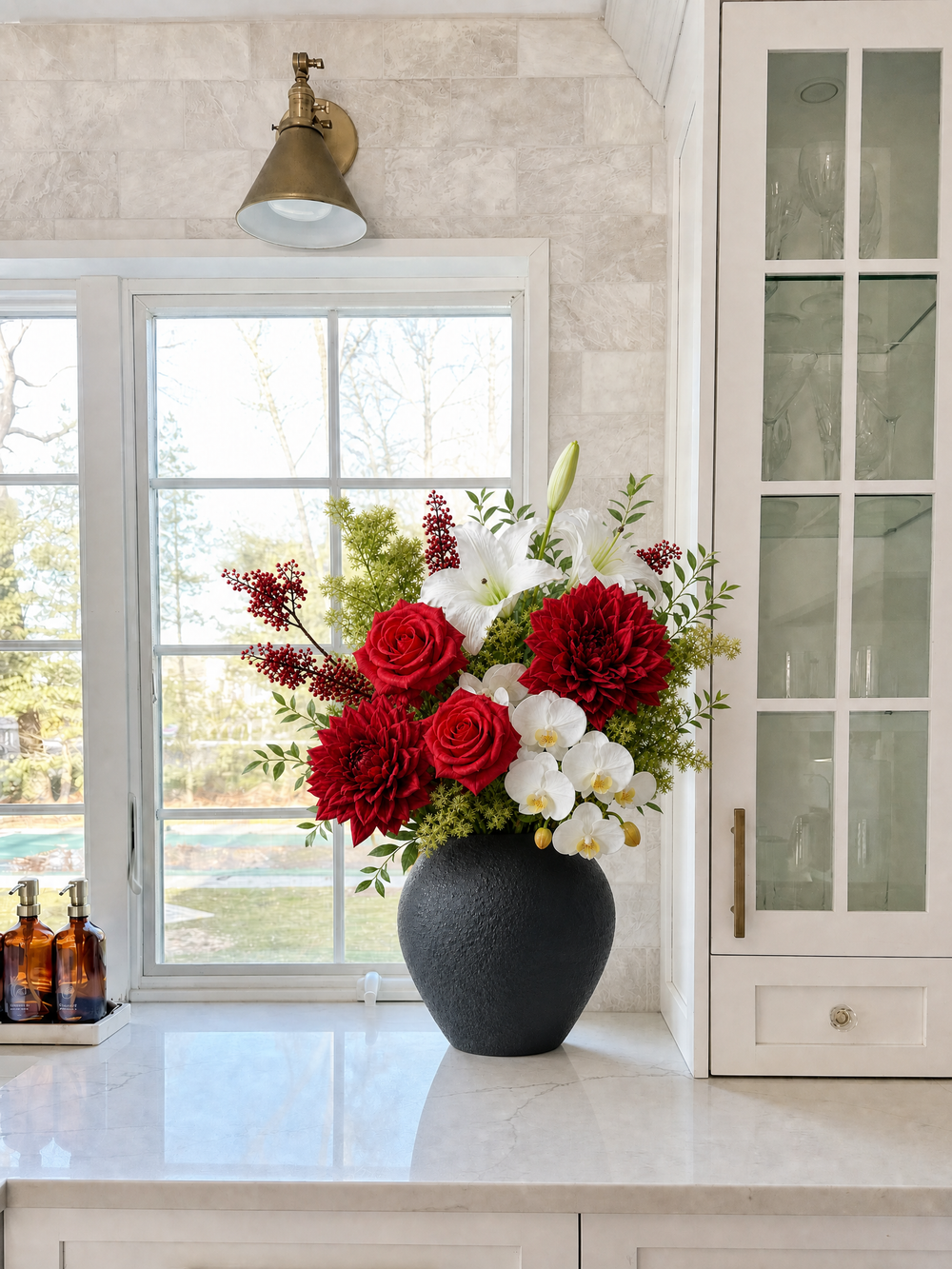 Dining table floral inspiration