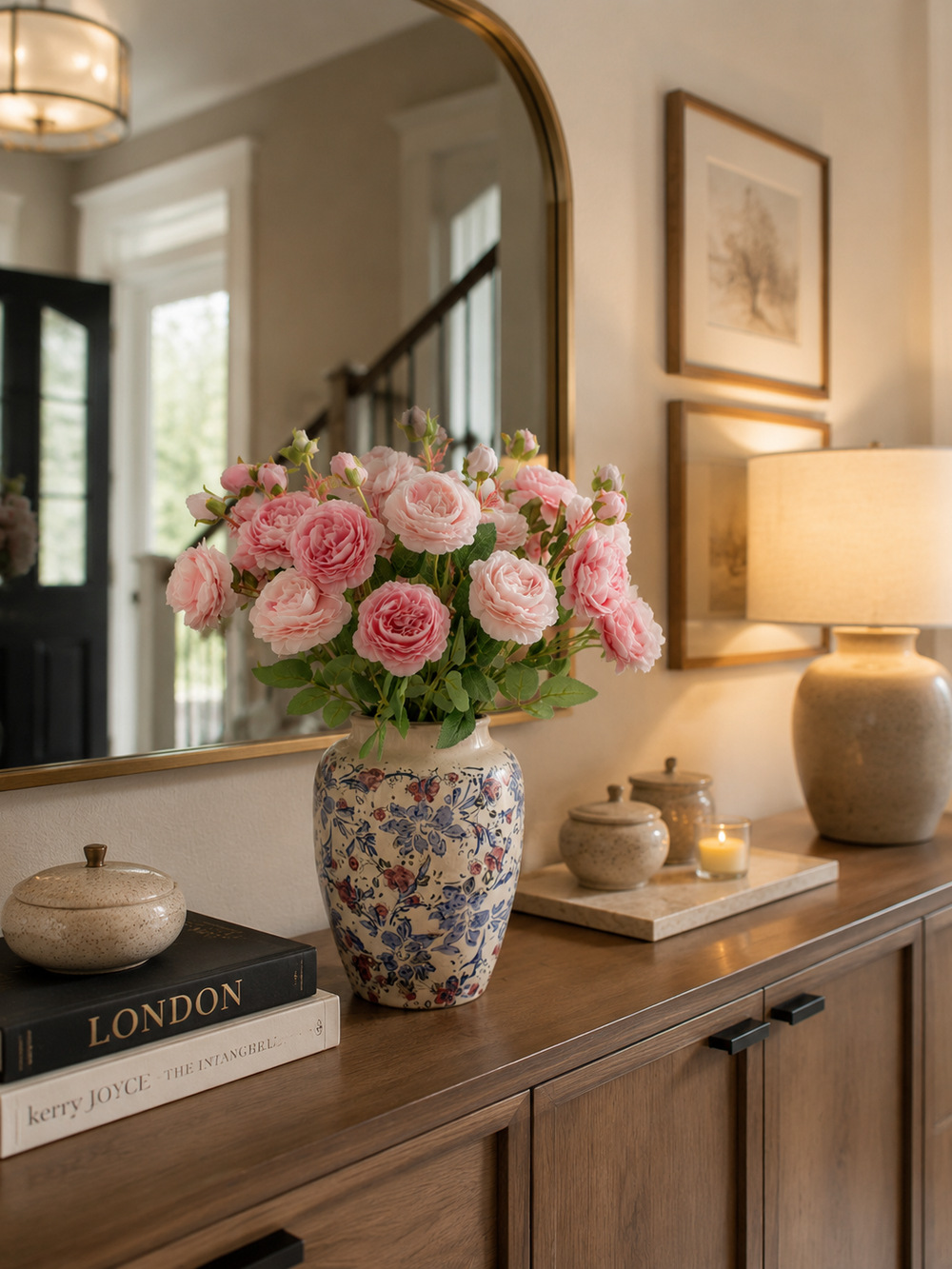 Entryway floral inspiration