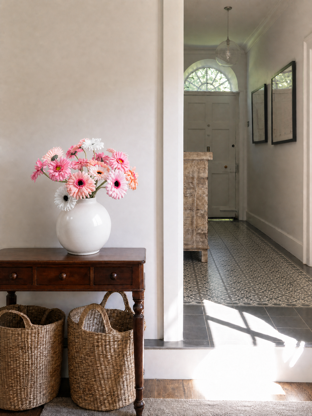 Entryway floral inspiration