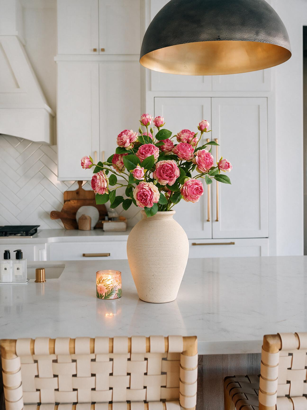 Dining table floral inspiration