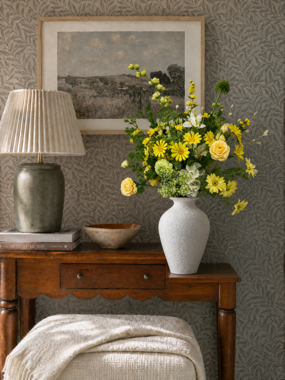 Entryway floral inspiration