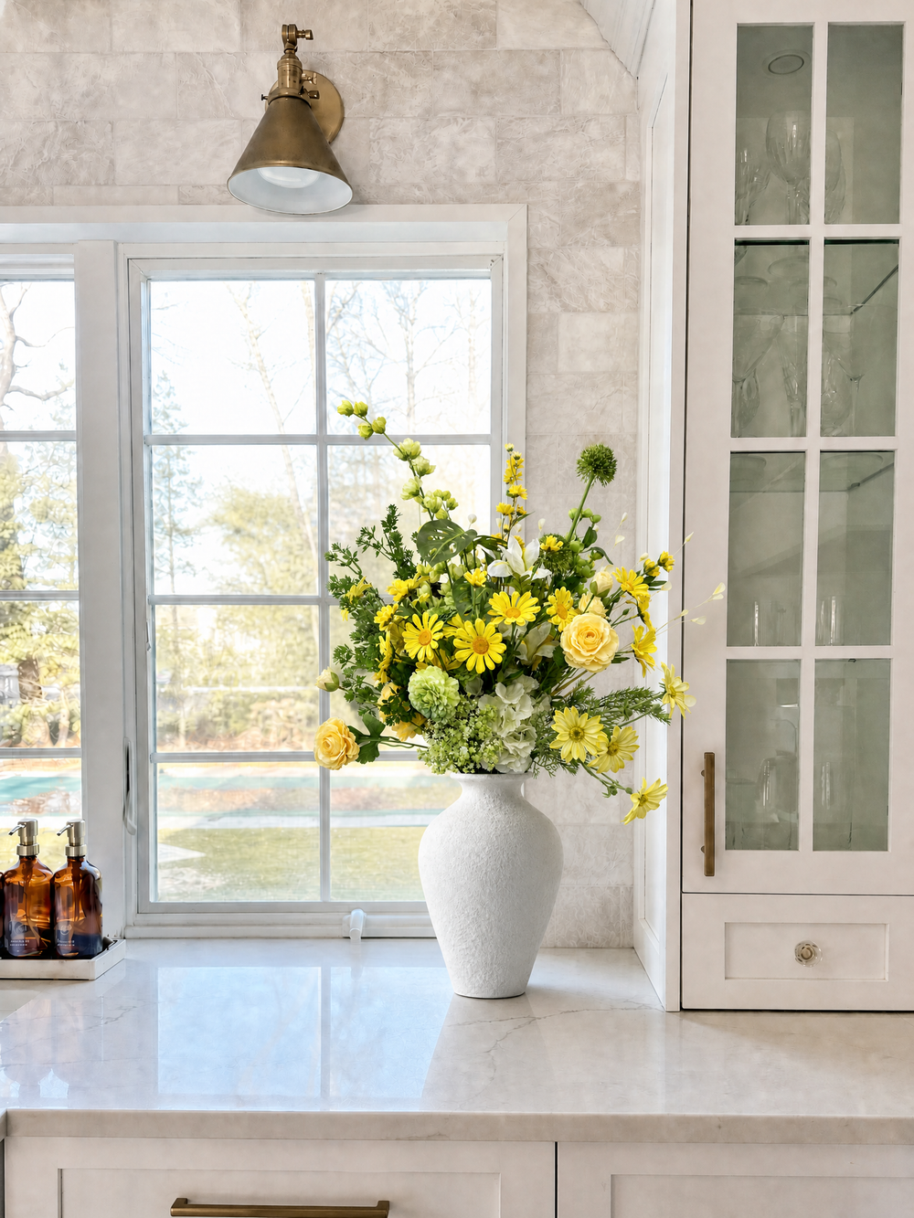 Dining table floral inspiration