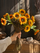 Sunny Yellow Sunflower Faux Floral Arrangement