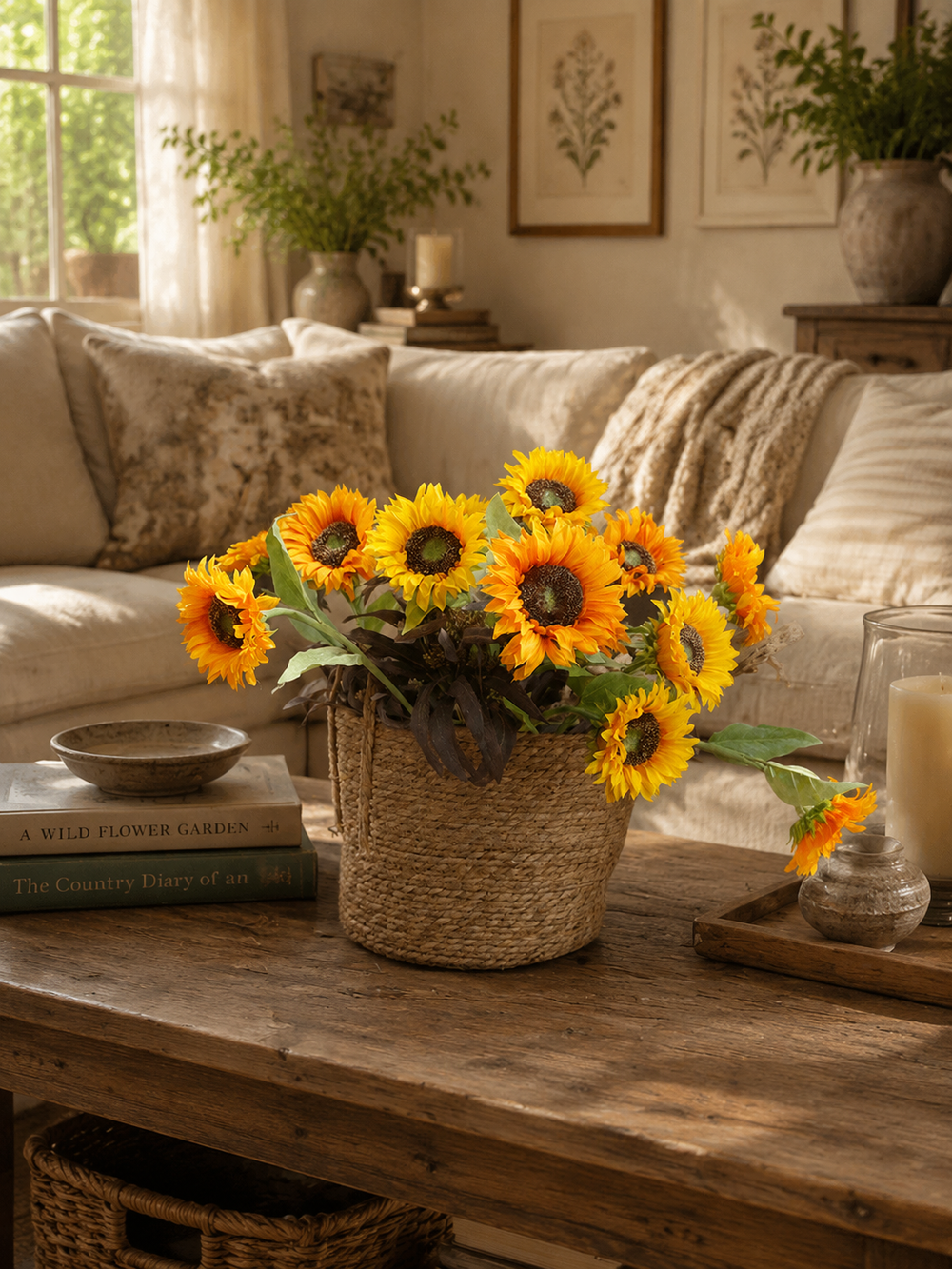 Living Room floral inspiration