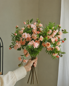 Timeless Champagne Camellia Faux Floral Arrangement