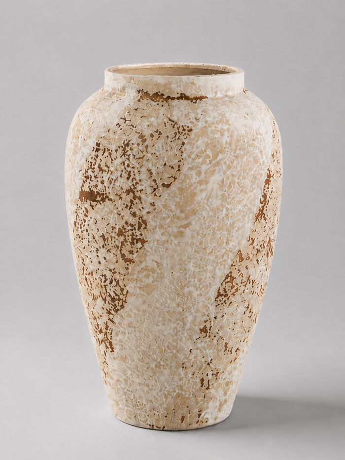 Wabi Sabi Aged Stoneware Vase
