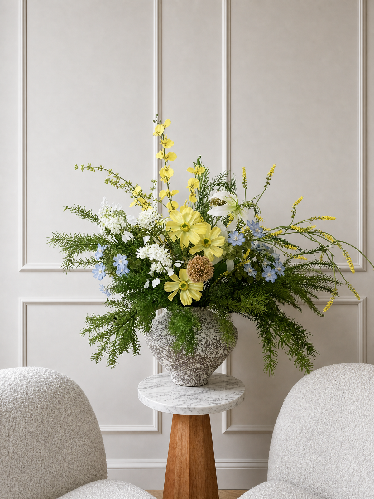Wild Garden Faux Botanical Arrangement