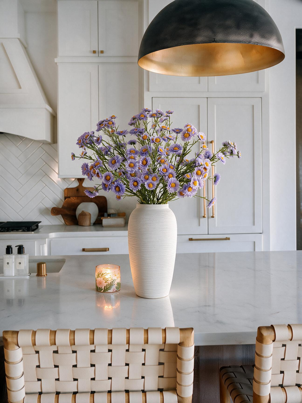 Dining table floral inspiration