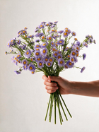 Lavender Daisy Faux Floral Arrangement
